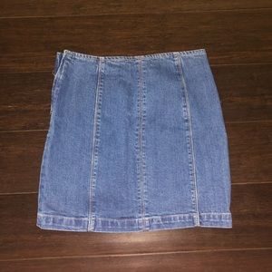 Matrix Blue Pacsun Jean Pencil Skirt